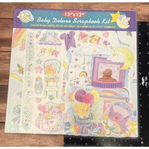 Baby Deluxe Scrapbook Kit With Stickers & Die-Cuts 11764 by Remember When